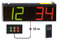 Electronic scoreboard with infrared remote control (Rx+Tx) for bowls and other sports